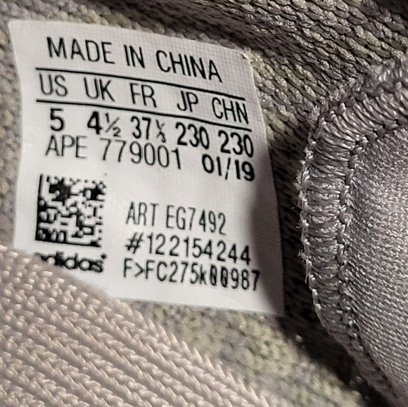 adidas Yeezy Boost 350 V2 True Form Size 5 - Picture 13 of 13